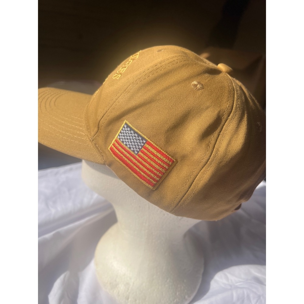 United States 2026 250th Anniversary Baseball Cap‎ Tan Eagle Flag - Picture 2 of 4